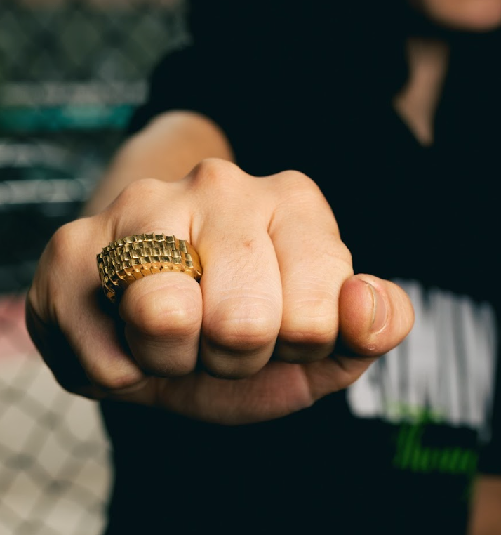 HEAVY HEAVY BRASS RING