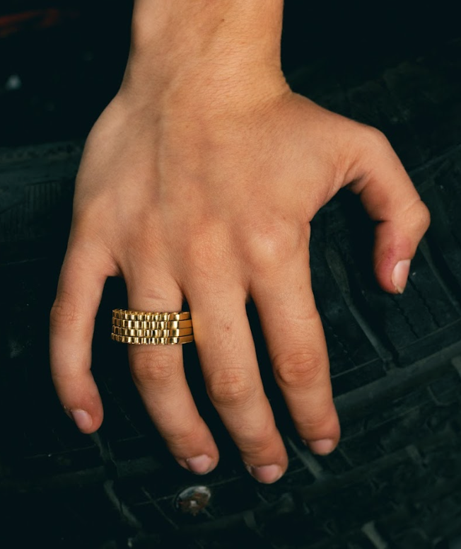 HEAVY HEAVY BRASS RING