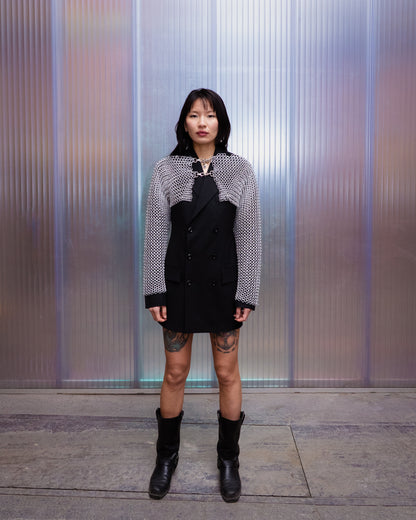 CHAINMAIL CROP JACKET