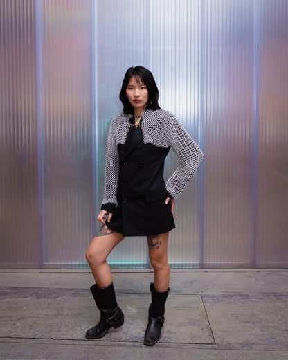 CHAINMAIL CROP JACKET