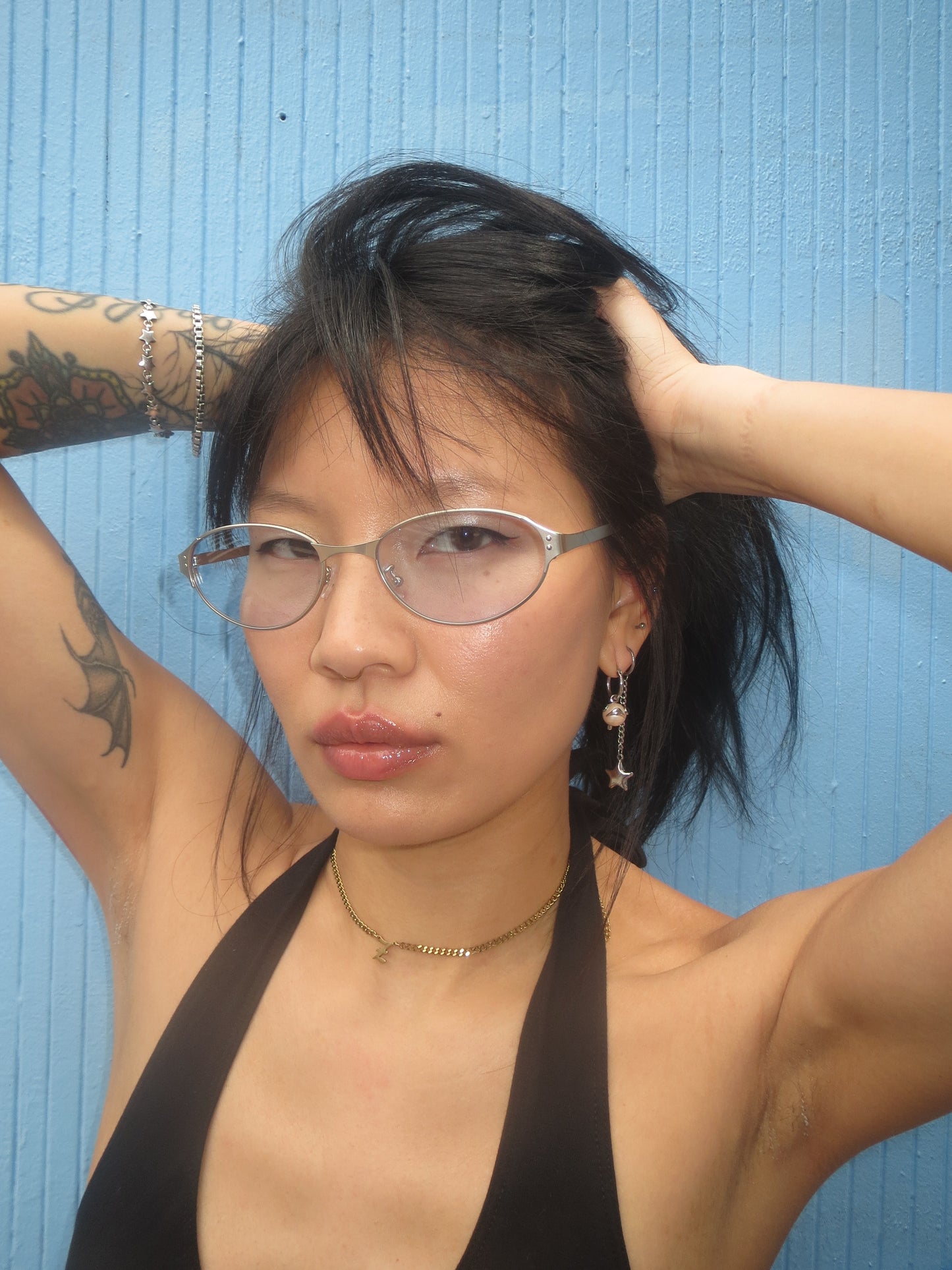 BABY BLUE GLASSES