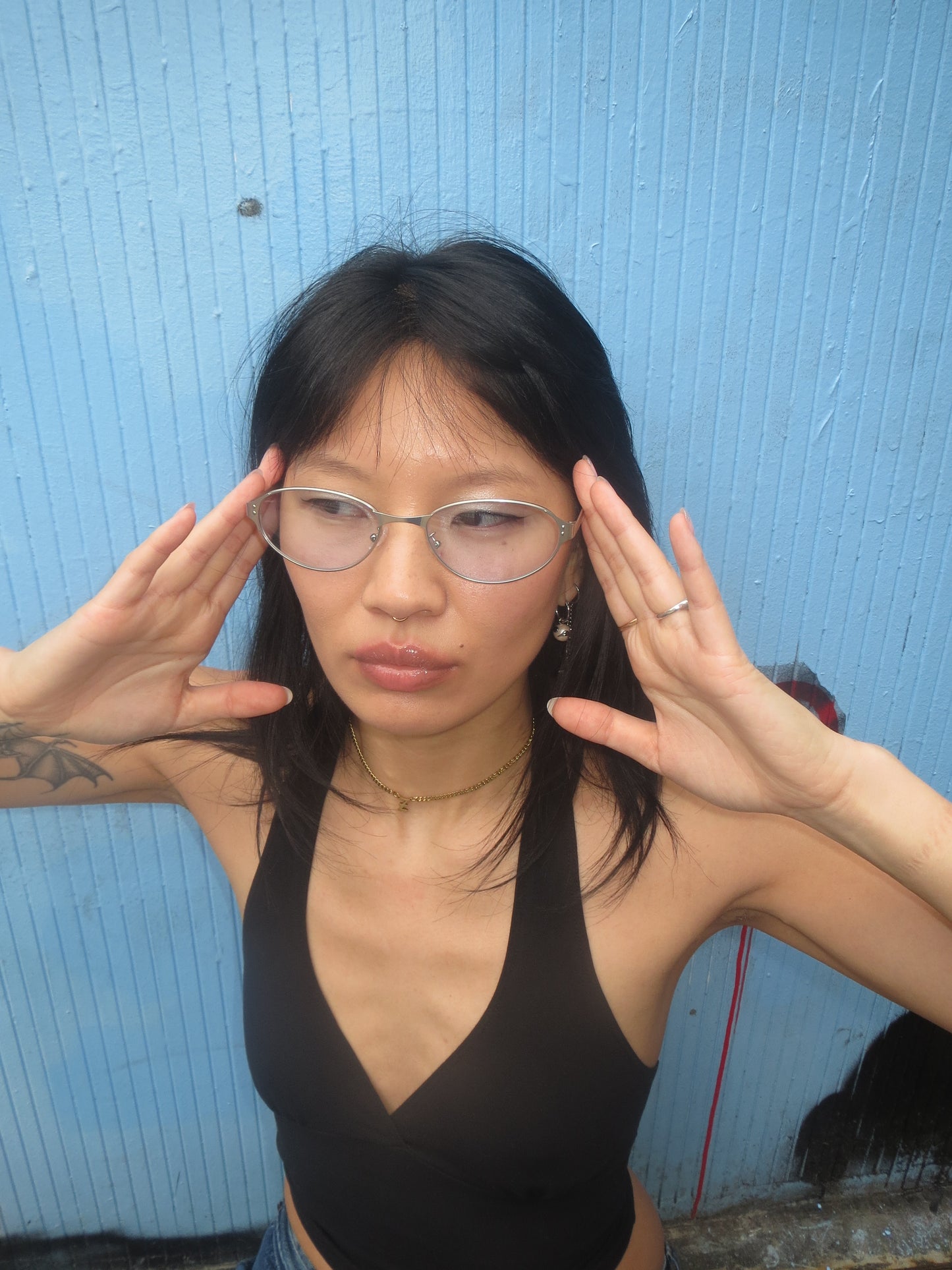 BABY BLUE GLASSES