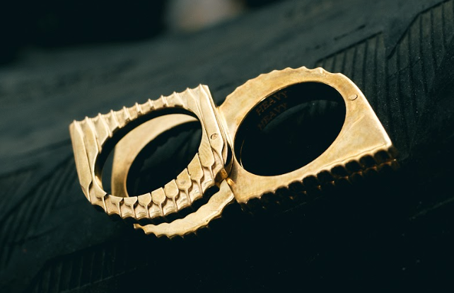 HEAVY HEAVY BRASS RING