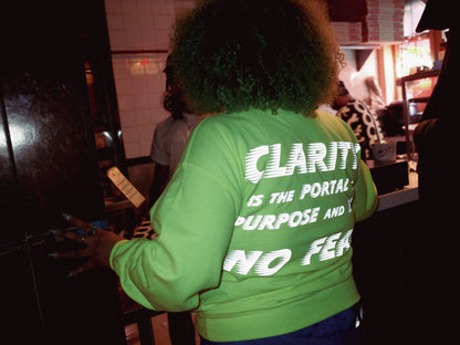 CLARITY LONG SLEEVE CREW NECK